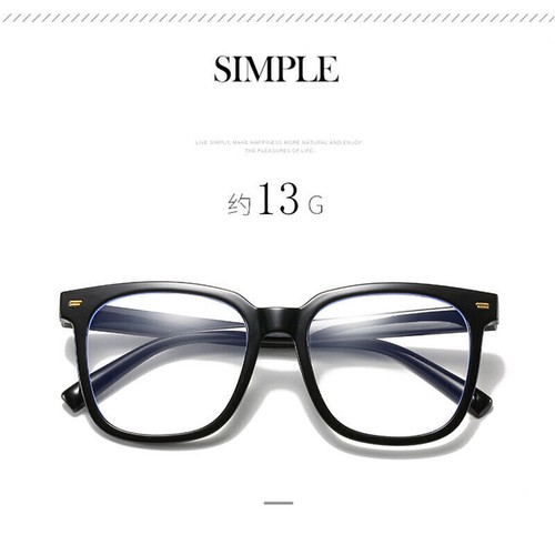 Occhiali miopi uomo donna anti luce blu miopia oversize occhiali quadrati nuovi - Foto 5 di 33