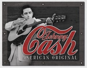 Johnny Cash Metal Tin Sign Country Music Legend Home Wall Decor Nashville New