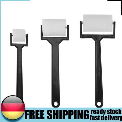 3pcs Durable Roller Brush White Sponge Brush Practical for Boys Girls Children