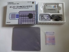 Nintendo Super Famicom MOUSE Controller SHVC-MS1 1992 w/Box Mouse Pad Japan #179