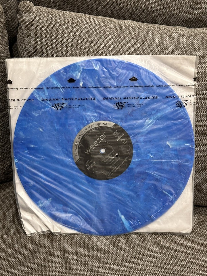 Weezer Blue Album Original Master Recording Numbered Ltd RARE