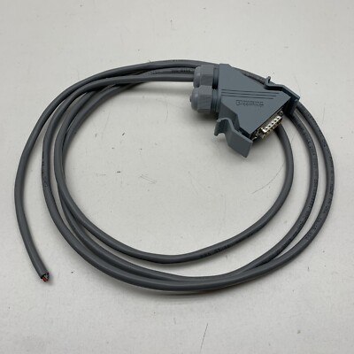 Phoenix Contact VARIOSUB VS 15-KT D-Sub Male Plug Connector 2-Entry IP67 w/Cable