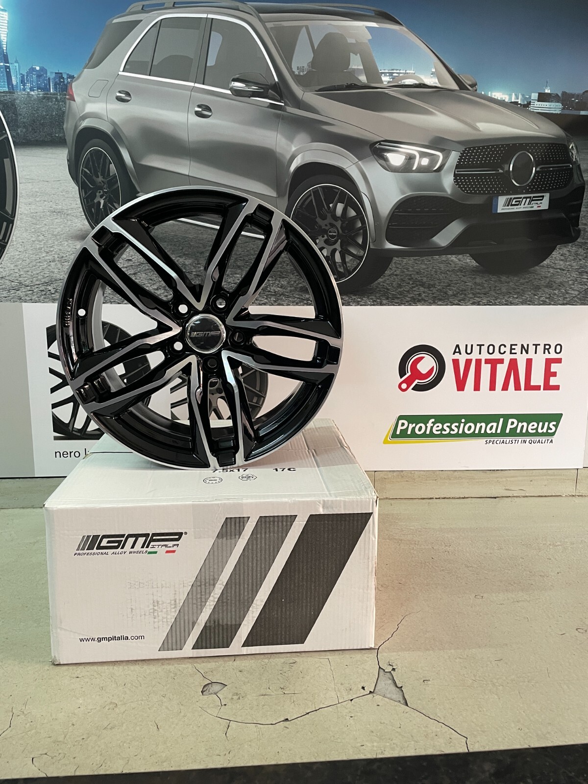 4 Cerchi in lega GMP Atom compatibili Audi A3 A4 A6 Q2 Q3 SQ2 S3 S4 da 19"