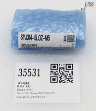 35531 SMC SOLENOID VALVE (NEW) SYJ314-5LOZ-M5