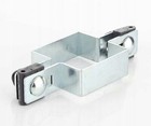 Collier central carré LOT 100x100mm pour pince de connexion galvanisée FI6mm