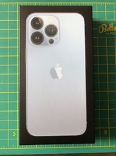 Apple iPhone 13 Pro 128GB Sierra Blue Empty BOX ONLY