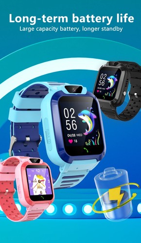 Smart Watch Call Video Location Tracker Chat Camera IP67 Waterproof Smartwatch - Zdjęcie 14 z 20