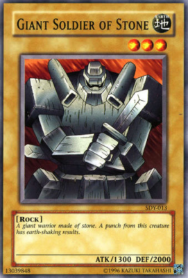Giant Soldier of Stone SDY-013 Mint SDY YUGIOH | eBay