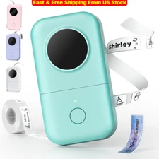 Phomemo D30 Label Maker Machine Bluetooth Thermal Mini Label Printer Sticker Lot