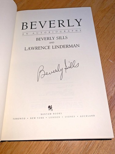 1987 BEVERLY (Sills) AN AUTOBIOGRAPHY - 1st Edition / SIGNED / Dust Jacket / New - Picture 3 of 8