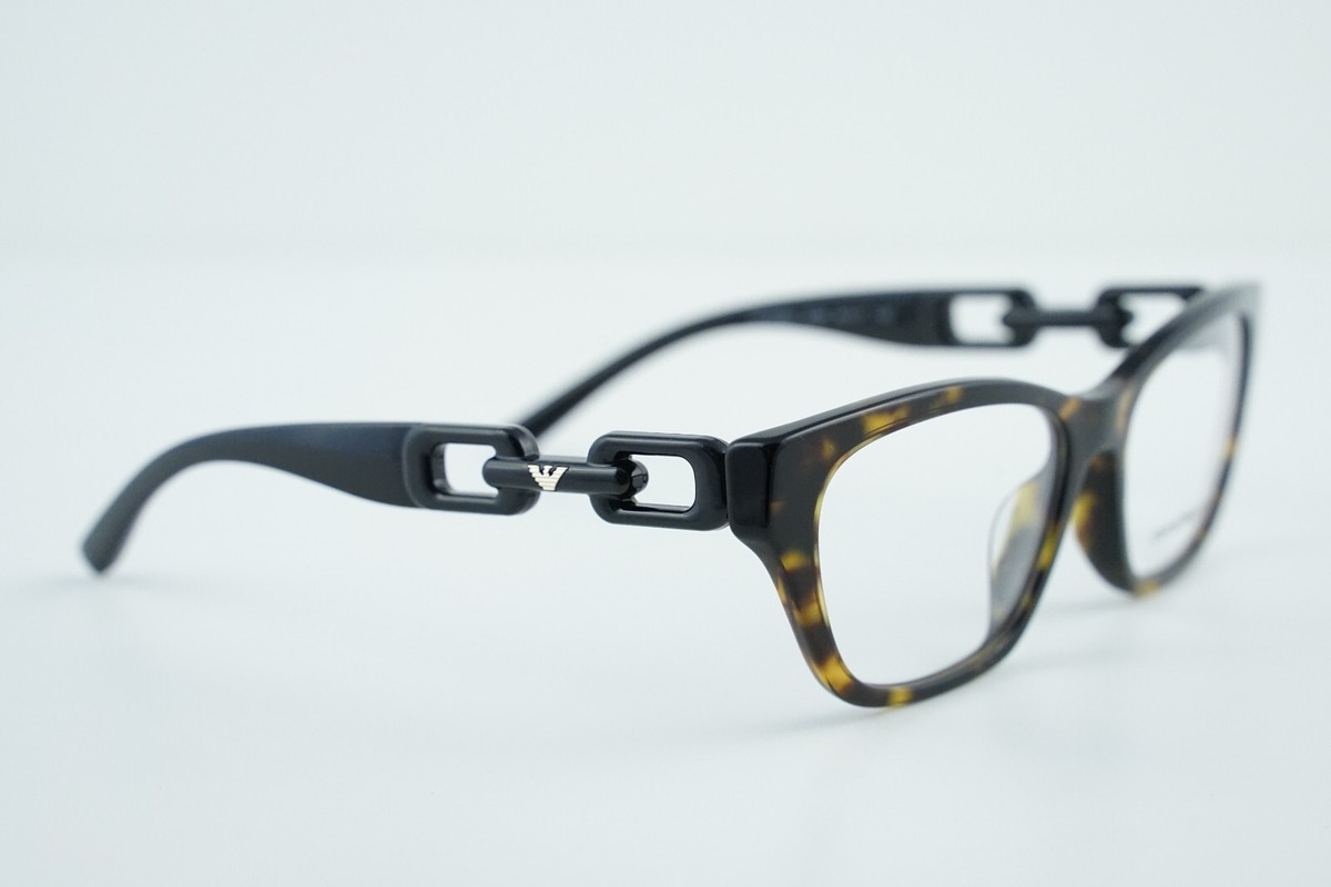 Emporio Armani Eyeglasses 0Ea3223u 5026 54/17/140 - NWT New! EA 3223U 5026 Emporio Armani Tortoise Brown 54-17-140  main image 2