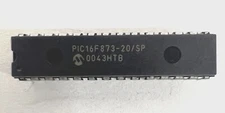 NEW 2PCS Microchip Technology PIC16F873-20/SP , IC MCU 8BIT 7KB FLASH 28-SPDIP