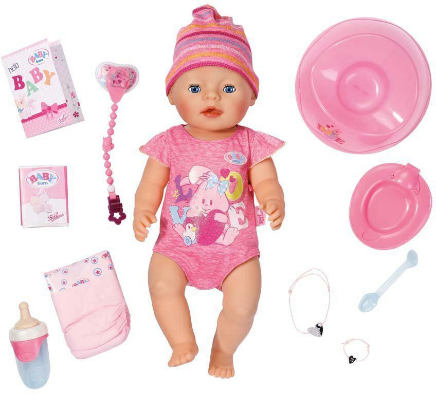 BABY born - Interactieve Pop Roze - Babypop BABY born - Interactieve Pop Roze - Babypop