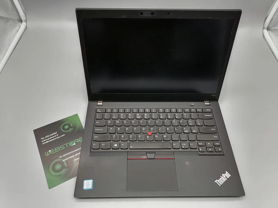 LENOVO T480S THINKPAD i5-8250 16GB RAM 500GB SSD 14" FULL HD RICONDIZIONATO