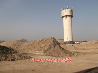 PHOTO  SITTINGBOURNE MILL WATER TOWER (2)  THE ONLY REMAINING PART OF.THE REST O