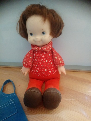 Poupée chiffon brune no 82 Fisher Price vintage 1973 - Picture 6 of 7