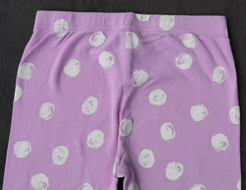 carter's 2 pieces Girl Pajamas set Sleepwear Shirt Top + Pants leggings size 7 - Picture 12 of 16