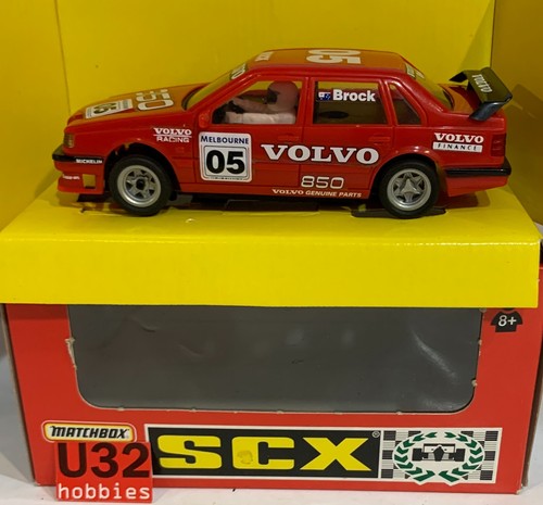 SLOT CAR SCX SCALEXTRIC MATCHBOX SRS2 83920.20 VOLVO 850 T #05 BROCK CARTON BOX - Imagen 1 de 9