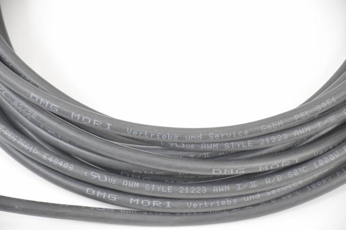 DMG MORI Anschlusskabel AWM Style 21223 AWM 1 /2 A/B 80°C