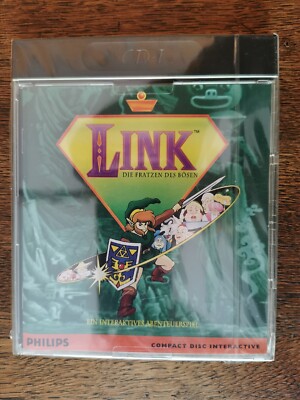 Link Die Fratzen des Bösen Zelda Philips CD-i komplett in OVP Neu