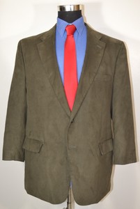 Men-s-Jos-A-Bank-46R-Sport-Coat-Blazer-Suit-Jacket-Polyester