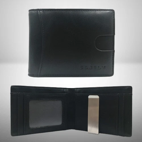 Berliner Bags Hamburg Portafoglio Slim Uomo - Pelle Vera Con RFID Portafoglio Slim Uomo Pelle - Foto 13