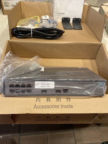 HP HPE Switch 1920 8G 8 Port In Box Hewlett-Packard Network Digital Opened Box - Picture 8 of 11
