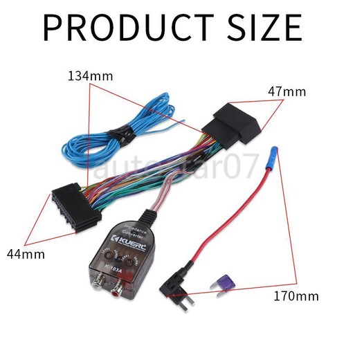 Wire harness Factory Radio Add A Subwoofer Amplifier For Ford F150 F250 Mustang - Bild 3 von 13