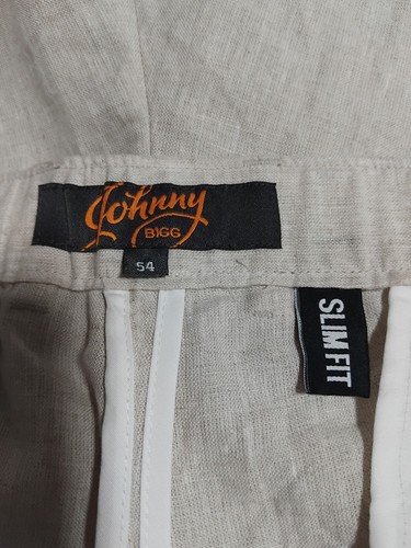 Johnny Bigg Trousers Size 54. Pure Linen. Brand New With Tags - Picture 2 of 4