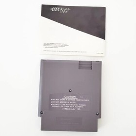 Kings Of The Beach Nintendo Entertainment System NES Video Game Cartridge Manual