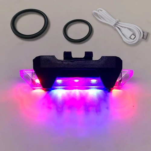 USB Rechargeable LED Bicycle Headlight Bike Head Light Front Rear Cycling Lamp - Picture 15 of 45