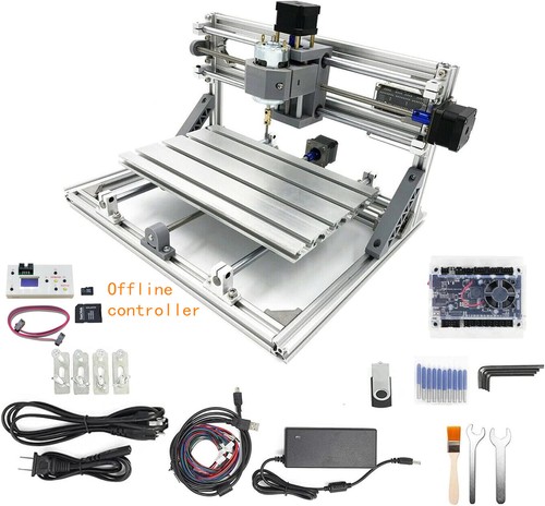 3 Achsen 3018 CNC Fräser Maschine GRBL Offline Controller, Zum Selbermachen Mini Desktop Graveur - Bild 11 von 12
