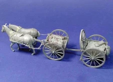 Resicast 1/35 British Articulated Limbered Wagon with Horses and Load WWI 351251