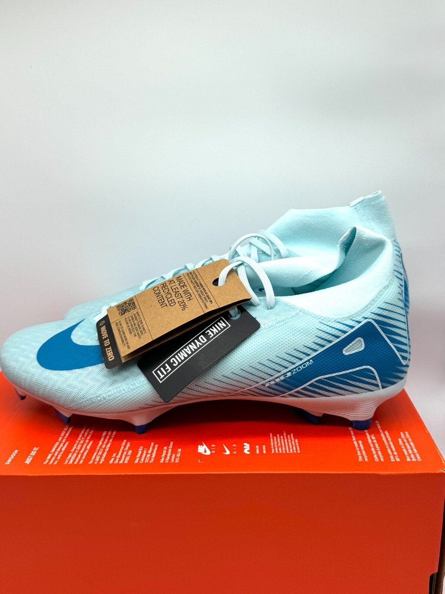 Nike Mens Zoom Superfly 10 Academy Sz 11.5 FG Blue Soccer Nike Mens Zoom Superfly 10 Academy Sz 11.5 FG Blue Soccer
