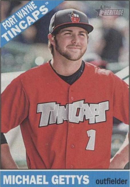 2015 Topps Heritage Minor League Edition - Michael Gettys #119 - 1 of 1