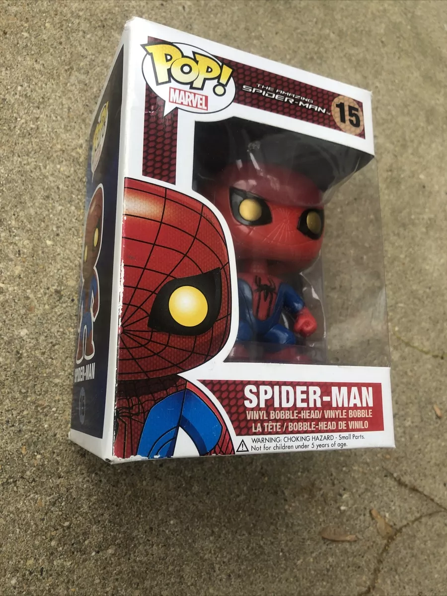 POP Marvel: Amazing Spider-Man Movie Bobble 15 New Box Has | eBay