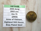 VIETNAM, 2000 dong, 2003 unc, Km 75 (2003)