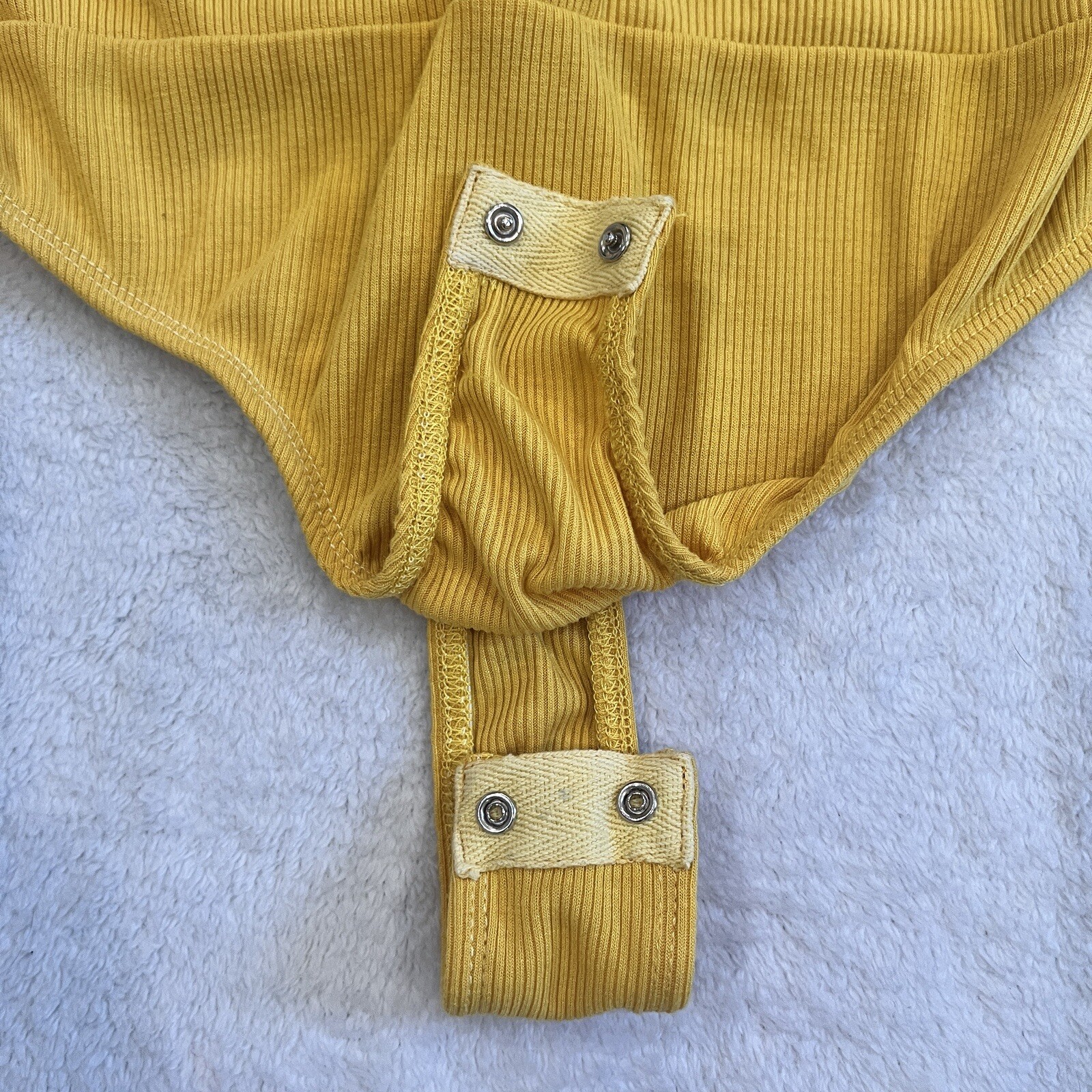 Revolve Super Down Backless Plunging Bodysuit Lac… - image 7