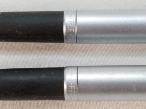 Sheaffer Javelin Set-Satin Brushed Chrome Ballpoint (Ink Dry) and 0.5 mm Pencil - Picture 3 of 5