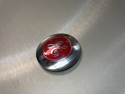 GE Badge Nameplate Decal Red Version, 1.40