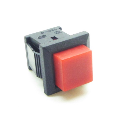 5 x Mini Red Square Push Button Switch Momentary NO OFF-ON 2 Pins 11mm DS-430 - Picture 3 of 5