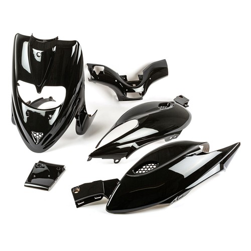 KIT CARENE 5 PEZZI NERO GILERA 50 STALKER 1996-2012 - Imagen 1 de 4