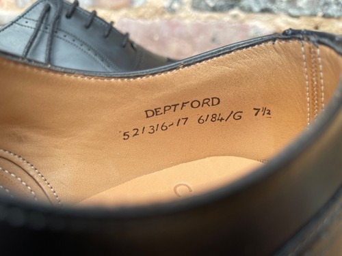 Unworn Church's Cheaney G Scott Mens Shoes Brogues UK 7.5 G US 8.5 EU 41.5 G - Picture 13 of 13