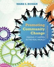 Promoting Community Change: Making It Happen in the Real World by Mark Homan