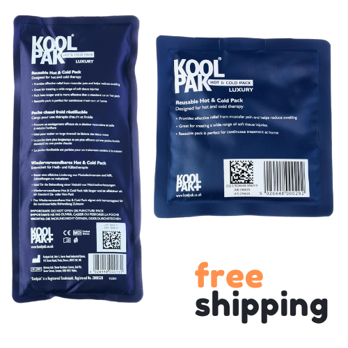 Pack réutilisable de gel de glace pour sports chauds/froids Koolpak premiers soins entorses soulagement de la douleur - Photo 1 sur 7