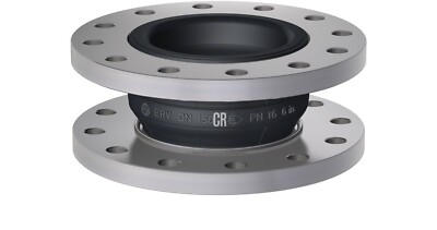 Herco ASA 300 lb. Spherical Molded Rubber Expansion Joint DN150 (6.0'' X 6.0'')
