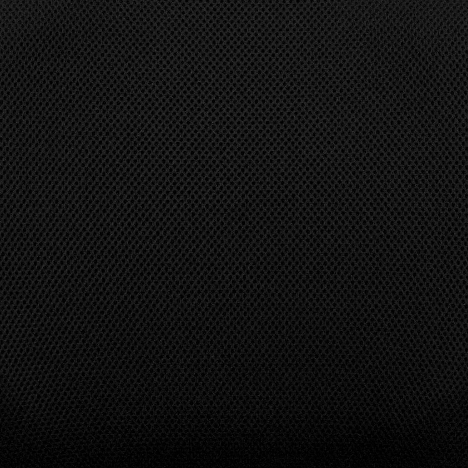 Beverly Mid-Back Black Mesh Padded Swivel Task Office Chair with Chrome Base