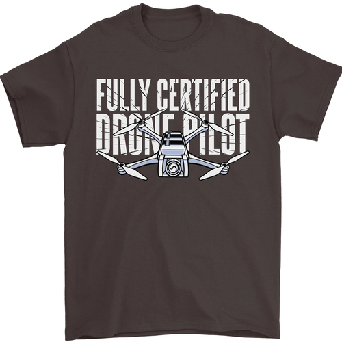 Drohnenpilot Herren T-Shirt 100% Baumwolle - Bild 34 von 104