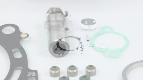 Cylinder Piston Gasket Top End Rebuild Kit For Yamaha YFZ450R 95mm 2009-2021 - Video 1 di 1