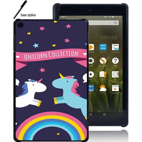 Colorful Painting Shell Hard Cover Case For Amazon Kindle Fire 7" /HD 8" /HD 10" - Picture 31 of 71